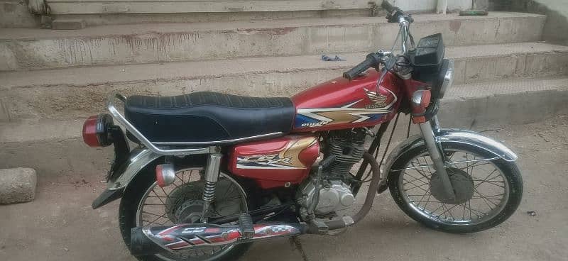 Honda CG 125 (2019) Karachi No. 1st Owner Complete File 4