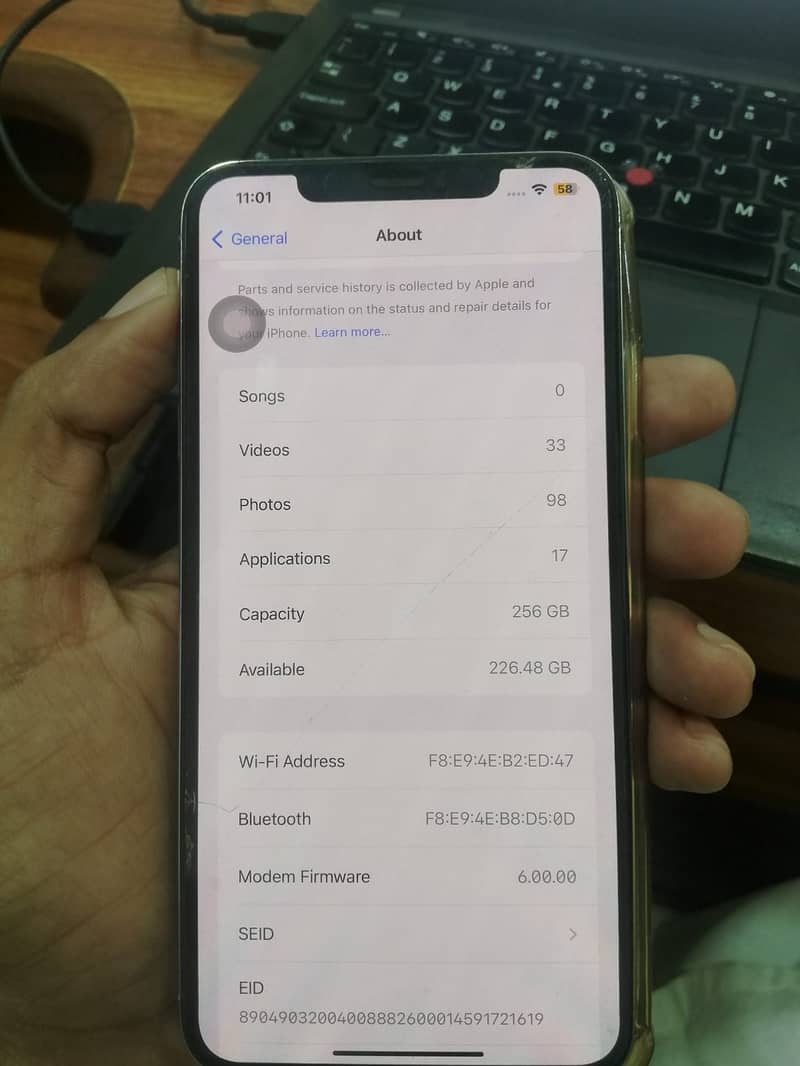 iPhone Xsmax 256Gb Non PTA 2