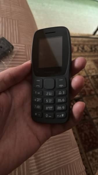 Nokia 105 Box Open Brand New Black 2