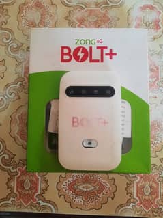 Zong 4G BOLT+ with original box 0