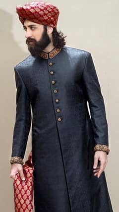 Groom Sherwani/ Designer Sherwani/ Dulha Sherwani 0