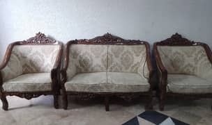 Elegant Pure Chinioti Sofa Set for Sale (7 Seater) 0