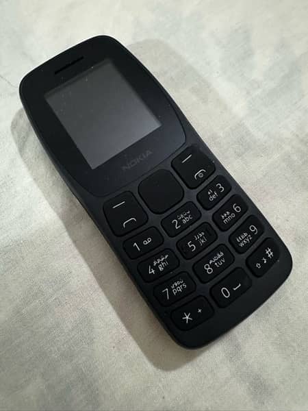 Nokia 105 Box Open Brand New Black 1