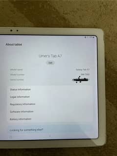 samsung tab a7