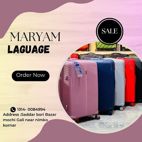 Luggage bag | Travel suitcase | Trolley bag | Travel trolley | Attachi 2