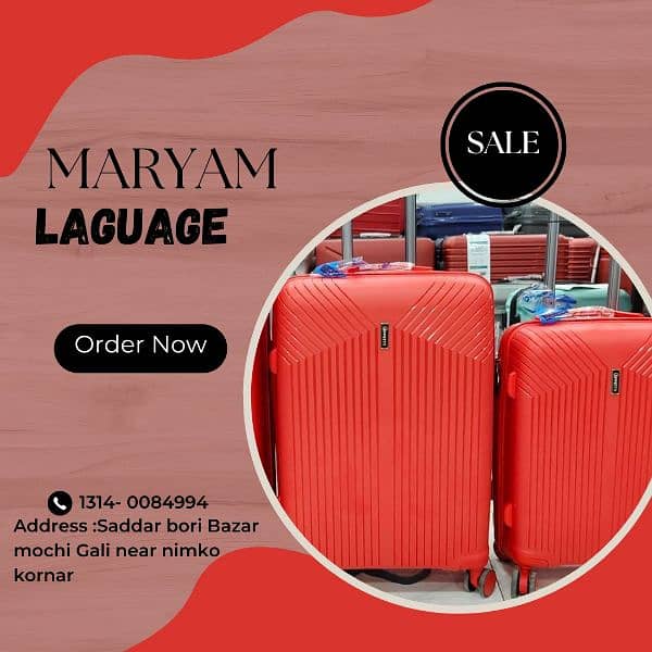 Luggage bag | Travel suitcase | Trolley bag | Travel trolley | Attachi 13