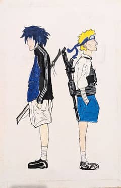 Naruto and Sasuke