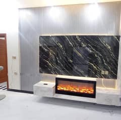 Unique fireplace/electric fireplaces/Gas and Electric