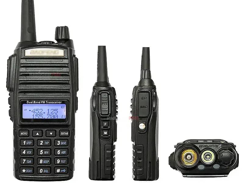 Original UV-82 Walkie Talkies, Long range wireless set 8 Watt 5