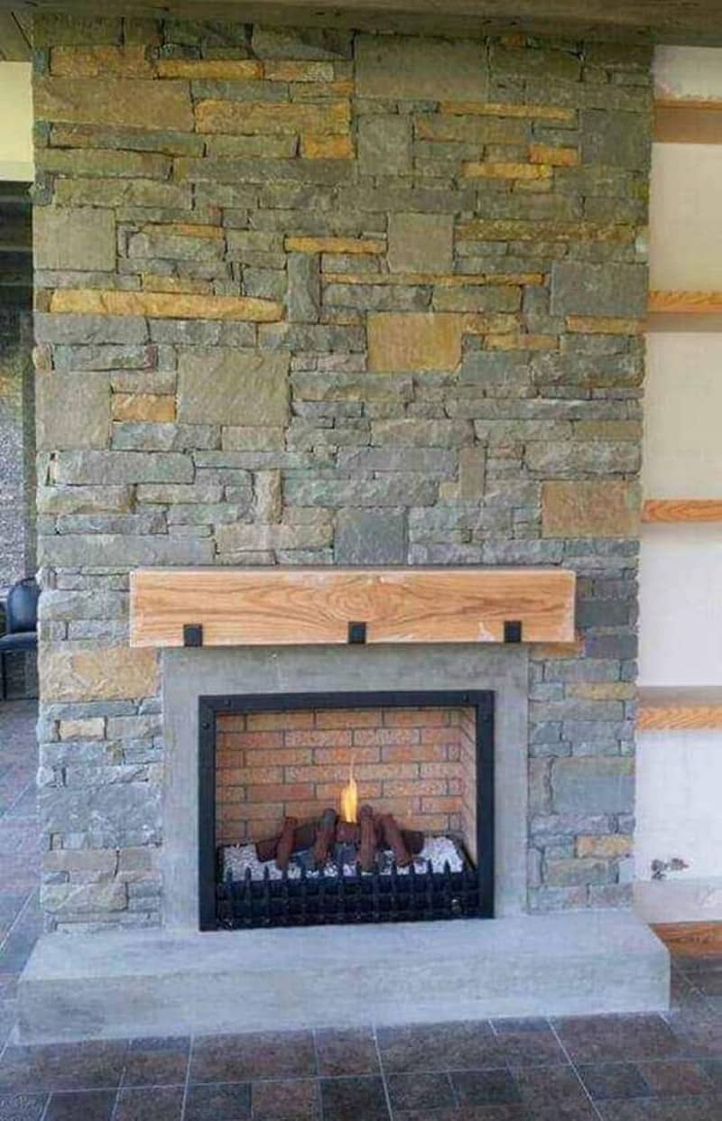 Effect Fire Place/ Heater Gas/ and Electric/ 6