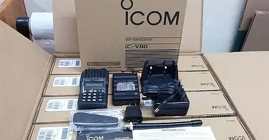 ICOM IC-V80 Two-Way Radio Walkie-Talkie with Complete Box 3