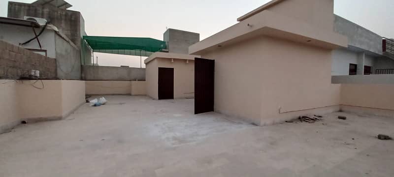 Independent 240 Sq. Yd. Ground+1 (One Unit) 5 Bed D/D 1 Kitchen House For Rent at PCSIR SOCIETY 24/A Near By Karachi University Society. 10