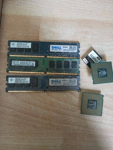 3x 2gb ddr 2 rams 1