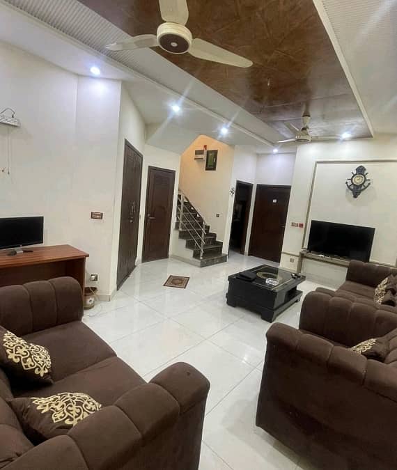 Fully Furnished 5 Marla House Available In DHA 9 Town - Block A For Rent 3