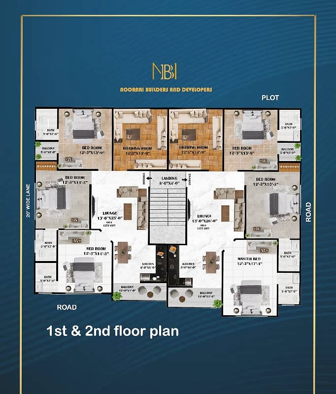 Ideal Prime Location Flat Is Available For sale In Khalid Bin Walid Road 5