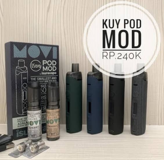 VAP ELECTRONIC KUY POD MOD 80W BY MOVI X ISUREVAPE 16