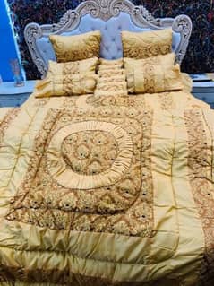 14 sets jaqyard razai bedsheets