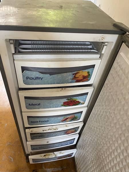 dawlance vertical freezer 2