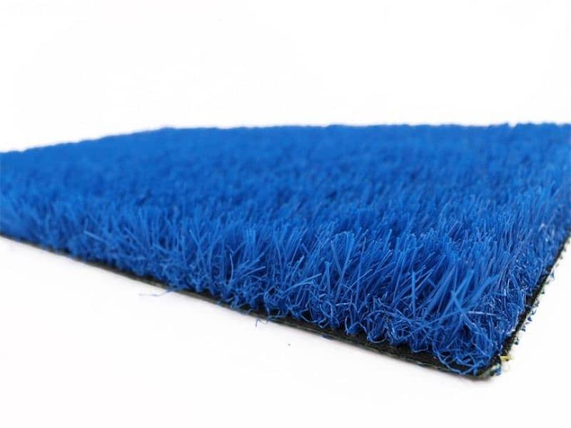 Blue Artificial Grass - Futsal Garss - playground Carpet Turf 1