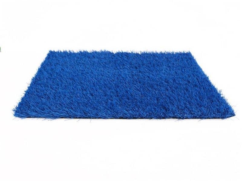 Blue Artificial Grass - Futsal Garss - playground Carpet Turf 5