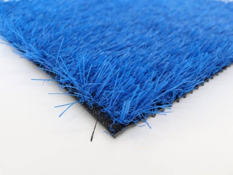 Blue Artificial Grass - Futsal Garss - playground Carpet Turf 8