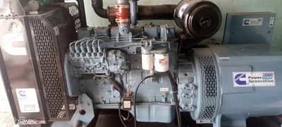 100 kva Cummins 6bt diesel generator motor Stamford  on load