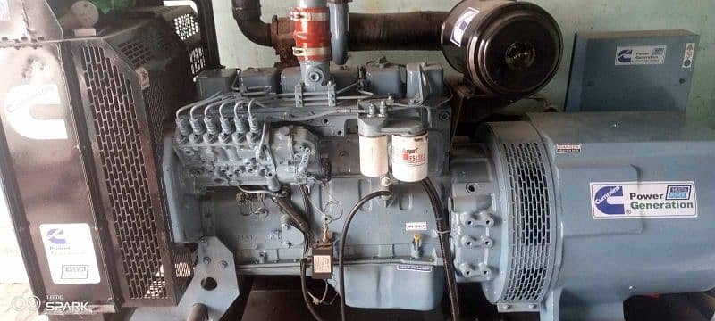 100 kva Cummins 6bt diesel generator motor Stamford  on load 0