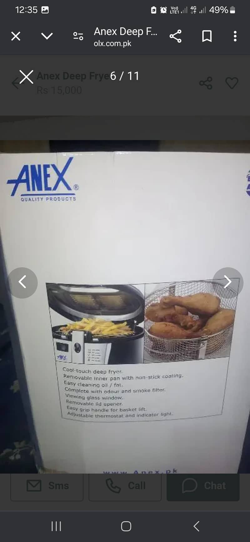 Deep fryer anex 4