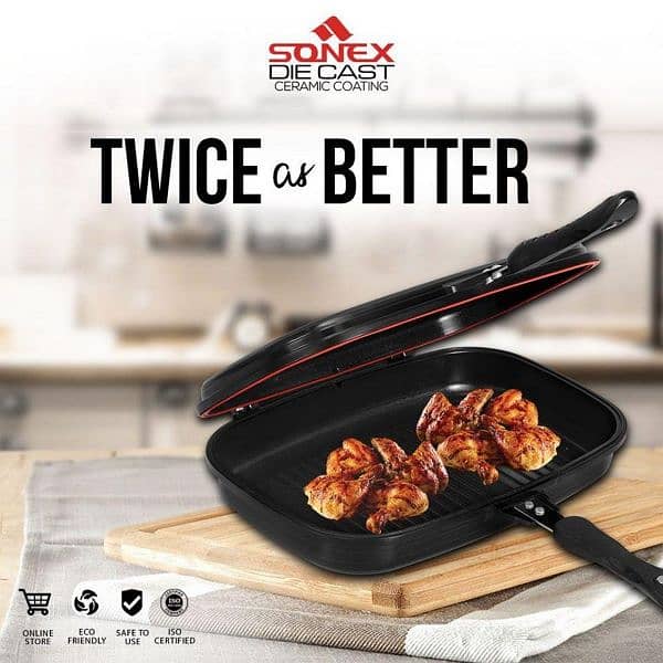 SONEX Grill Pan (Double) 0