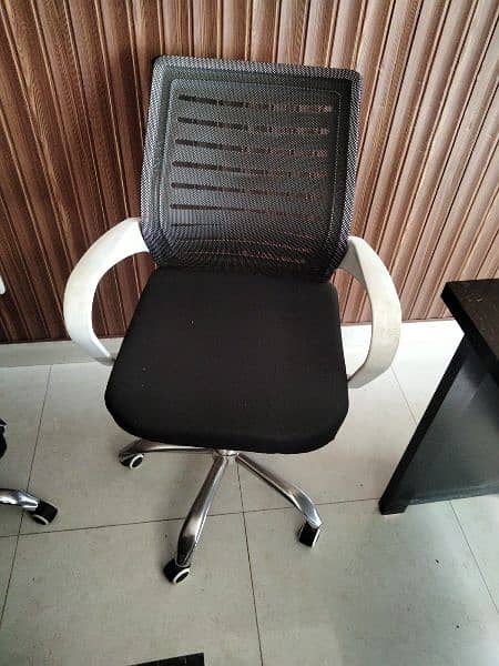 Office Table & Revolving Chair For Sale 1