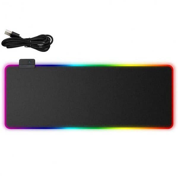 RGB Mousepad - Large Extended Soft Led Mouse Pad with 7 Lighting Modes 6