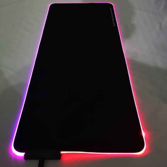 RGB Mousepad - Large Extended Soft Led Mouse Pad with 7 Lighting Modes 7