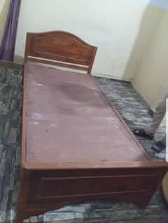 single bad with new matress