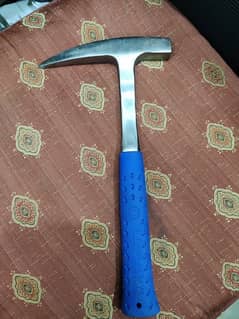 Geological hammer Blue rubber handle