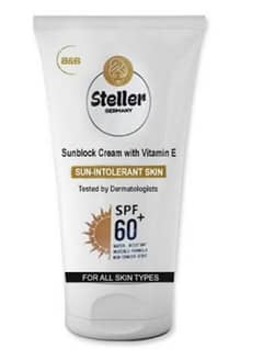 steller sunblock with cream