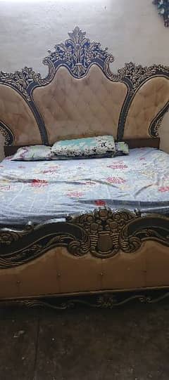 King Size Bed Set Bridal Wooden Made