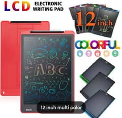 12" LCD WRITING TABLET MULTI COLOR NEW FRESH PIECE