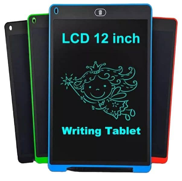 12" LCD WRITING TABLET MULTI COLOR NEW FRESH PIECE 1