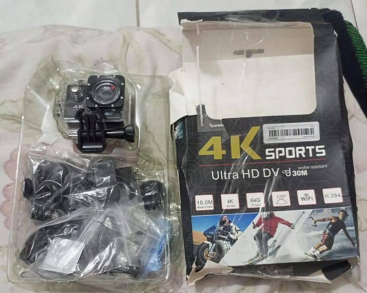 4 k action camera with neewer camera kit original 2