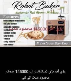 Roti Maker Machine Automatic Robot Baker