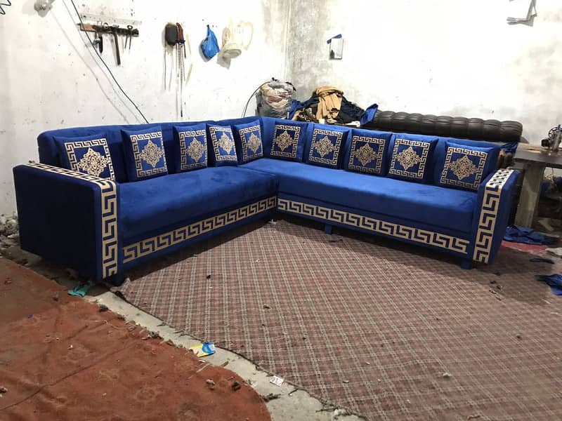 Corner sofa set/L shaped sofa set/5 seater L-shaped/5 seater sofa set 2