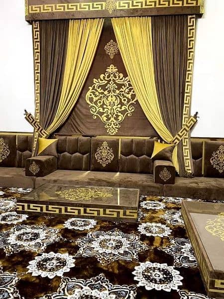 Sofa Majlis New design - Sofa Set Making Bulk Order Available 0