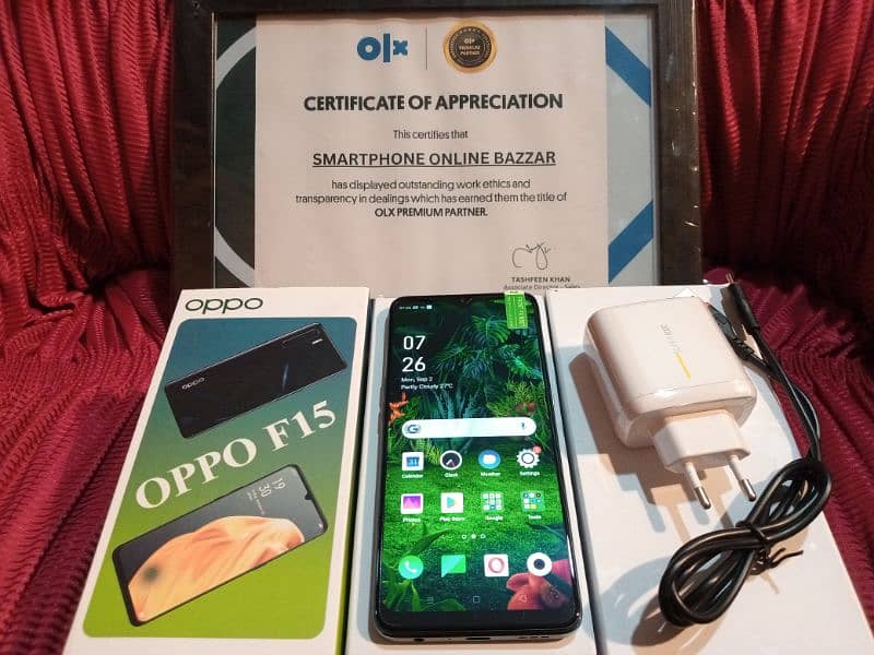 Oppo F15 8gb/256gb PTA Approved O3355361156 4