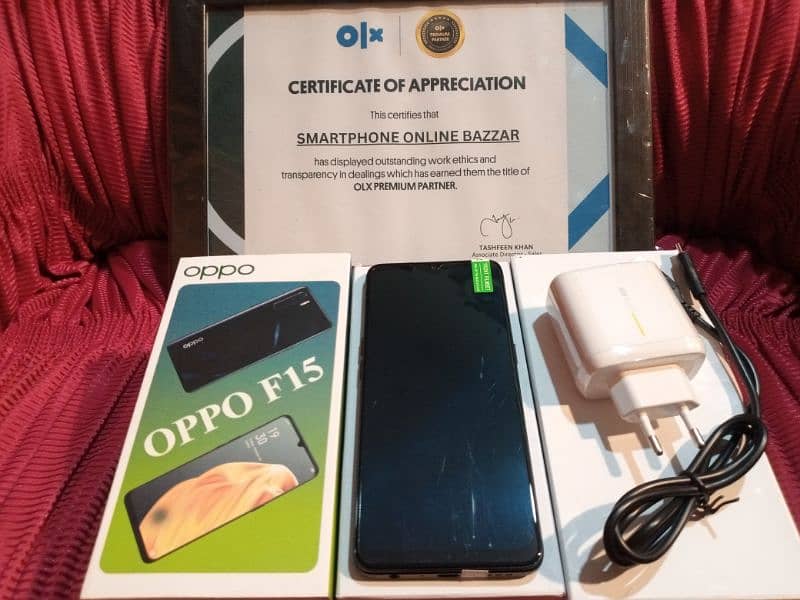 Oppo F15 8gb/256gb PTA Approved O3355361156 5