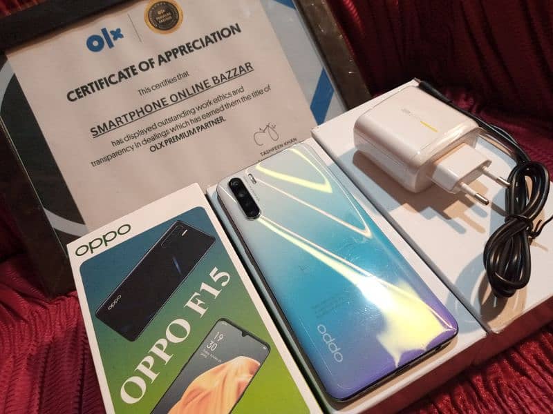 Oppo F15 8gb/256gb PTA Approved O3355361156 6