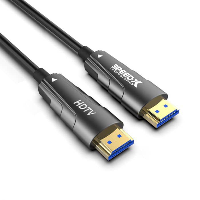 Speed-X 10m Fiber Hdmi Cable 2.0/2.1 Aoc(Active Optical Cable) Support 0