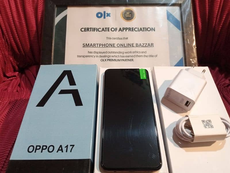 Oppo A17 10gb/128gb PTA Approved O3355361156 2