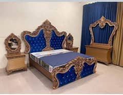 Bed set / king size bed / double bed / bed / wooden bed / bedroom set