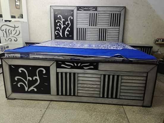 Bed set / king size bed / double bed / bed / wooden bed / bedroom set 17