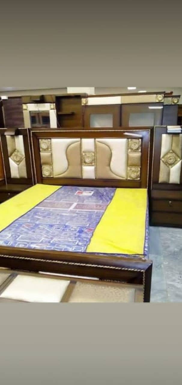 Bed set / king size bed / double bed / bed / wooden bed / bedroom set 19